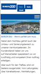 Mobile Screenshot of bergerbau.ch